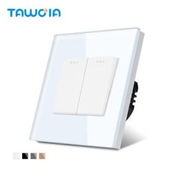 TAWOIA-Joli à Bouton Poussoir Normal pour Rideau Cadre en Verre Volet Roulant Hurisé Pas de