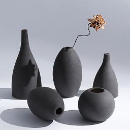 Vases en céramique conviviale rés européens artisanat d'insertion de fleurs ornements modernes