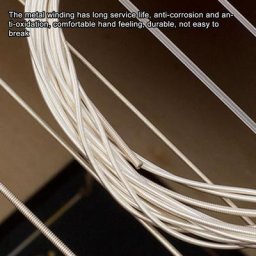 Cordes de guitare acoustique compacte et pratique haute dureté