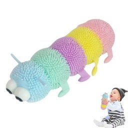 Caterpillar – jouets lumineux colorés Anti-Stress pour enfants Kawaii soulagement du Stress des