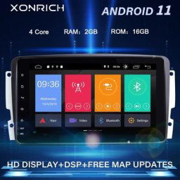 Lecteur d'autoradio Android 11 pour Mercedes Benz unité principale de navigation GPS audio stéréo