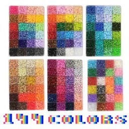 Pixel Art Toy Yantjouet pour enfants perles de fer de 5mm puzzle 2400 pièces par fente perles