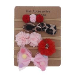 Bandeau élastique pour bébé accessoire de cheveux pour nouveau-né et enfant en bas âge couvre-chef