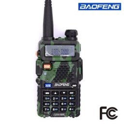 BaoFeng-Radio bidirectionnelle longue portée pour la chasse talkie-walperforé double bande FM