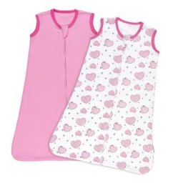 Sacs de Couchage pour Nouveau-Né 100% Coton Barboteuse pour Garçons et Bol avec Fermeture Éclair