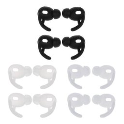 Crochets d'écouteurs en silicone souple embouts pour écouteurs AirPods 3 remplacement S L 2