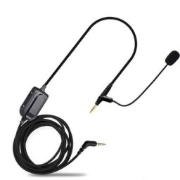 Câble pour casque d'écoute VIP Boompro 3.5mm avec Microphone pour casque de jeu VMODA Crossfade