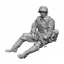 Figurine en résine GK soldat allemand kit non assemblé et non peint 1/35