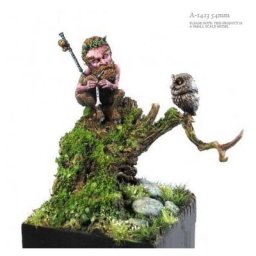 Analyste de modèles en résine 54MM figure incolore et A-1423 auto-assemblé