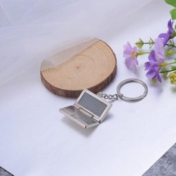 Porte-clés de simulation d'ordinateur portable pour femmes et hommes porte-clés de voiture