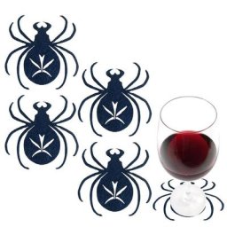 Napperon de Table en Toile d'Araignée Noire Décoration d'Halloween