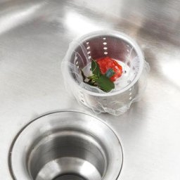 Sac à ordures de poulet anti-blocage pour évier de cuisine filet à mailles pour fuite de piscine