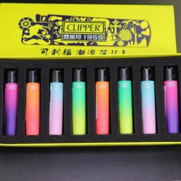 Briquet à gaz de poche en nylon meule tondeuse originale torche Jane feu gratuit utilisation