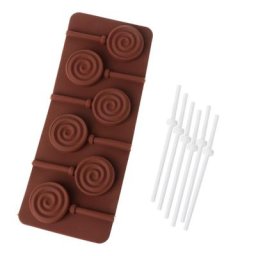 Moules à sucettes en silicone Glace Cube décoration de gâteaux strass et chis
