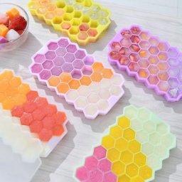 Bac à glaçons en silicone réutilisable sans BPA plateau en silicone pour machine à glaçons en