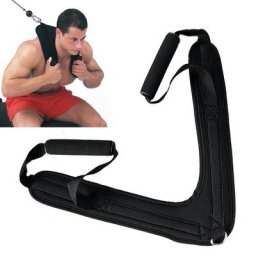 Leggings à poignée en forme de V sangles pour les muscles abdominaux corde triceps solide et