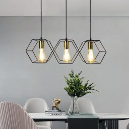 Lampe LED Suspendue en Métal au Design Moderne Luminaire Décoratif d'Nik Idéal pour un Loft un
