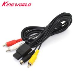 Haute qualité TV s-vidéo AV câble Super pour G-amecube N-GC Pour S-NES Pour N-64