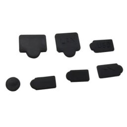 Bouchons Anti-poussière en Silicone 7 pièces Interface USB couvercle Anti-poussière pour