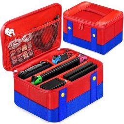 Grand étui de protection pour Nintendo Switch OLED Console Pro Contrmatérielle sac de rangement de