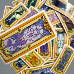 Autocollants Magiques de Dessin Animé Cardcaptor Sakura Jeu de Cosplay Accessoire de Cartes