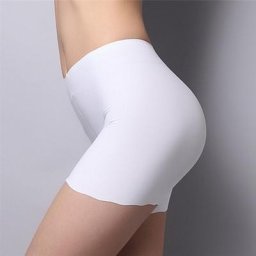 Collants courts respirants en coton doux pour femmes pantalons courts de sécurité sans couture