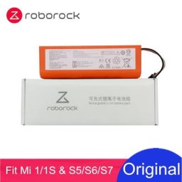 BRR-2P4S-5200D de batterie d'origine pour XIAOMI 1S Roborock S5MAX S6MAXV S7 S75 Robot aspirateur
