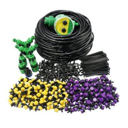 Système d'arrosage automatique de jardin 5-50M kit d'irrigation goutte-à-goutte pour plantes avec