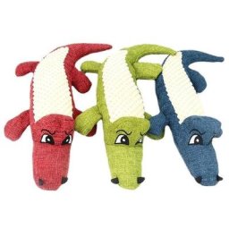 Jouet interactif pour chien peluche à couiner Durable à mâcher pour petits chiens L21C