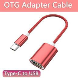 Câble adaptateur OTG de type C vers USB 3.0 A femelle connecteur de données OTG pour Samsung S20