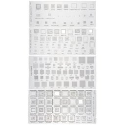 Cailloux BGA universels pour atelier de réparation de téléphones portables multifonctionnels 4