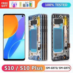 Ensemble écran tactile LCD TFT de remplacement pour Samsung Galaxy S10 Plus G975 G973