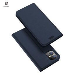 DUX DUCIS-Étui portefeuille en cuir PU avec fente pour carte étui à rabat magnétique pour iPhone 11