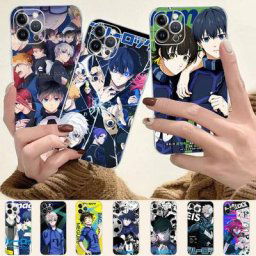 Coque de téléphone Anime Blue Lock coque mobile pour iPhone 8 7 6 6S Plus X SE 2020 Poly XS