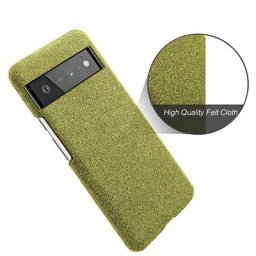 Étui en tissu et cuir pour Google Pixel 6pro 6 Pro 3A 3 5A 5 4A 5G Slim rétro rigide PC