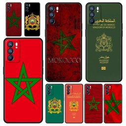 Coque de téléphone Marocain Feel Passport coque pour Oppo A54 A53 A52 A9 2020 A15 A95 A16