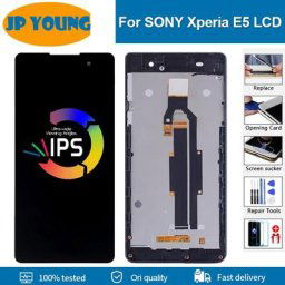 Ensemble écran tactile LCD avec châssis 5.0 pouces pour Sony Xperia E5 F3311 F3313