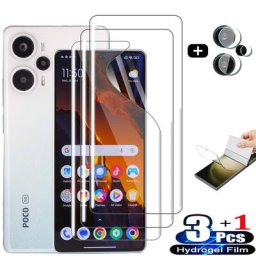 Poco-F5 Hydrogel Film Pour Xiaomi Poco F5 X5 Pro 5G Protecteur D'écran PocoF5 Souple Films Pocco F5