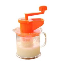 Machine à Lait de Soja Manuelle Multifonction Presse-Agrumes à Main pour Haricots 400ml 20cc