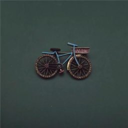 Broche de vélo en biscuits unisexe pour femme broche en cristal broche spéciale accessoires de
