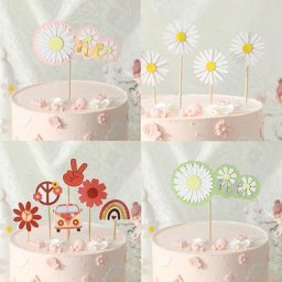 Décoration de gâteau de fleur d'Andrad pour filles décoration de gâteau de mariage fournitures de