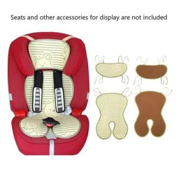 Coussin de Refroidissement pour Poussette d'Été Polymères à Mailles d'Air pour Chariot de Bébé