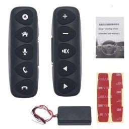 Télécommande de volant sans fil multifonction Android universel Bluetooth pour autoradio DVD