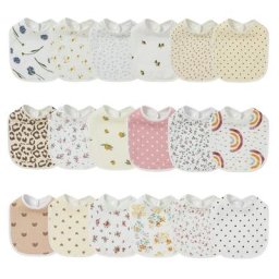 Bavoir de dentition pour bébé Bandana Super absorbant et doux pour baver
