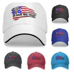 Casquette de baseball réglable unisexe pour adultes We The People in God We Trust Dad Hat dehors