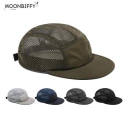 Casquette d'été à séchage rapide pour hommes et femmes chapeaux de baseball à 5 panneaux