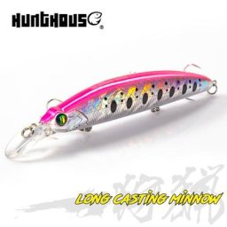 Hunthouse – leurre méné flottant rigide appât artificiel idéal pour la pêche au lancer longue