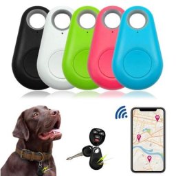 Mini localisateur GPS intelligent pour animaux de compagnie traqueur Bluetooth étiquette d'alarme