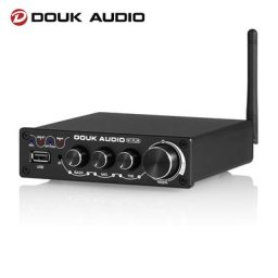 Douk Audio-Mini Amplificateur Numérique Bluetooth 5.0 Puissance Optique Coaxiale Récepteur HiFi