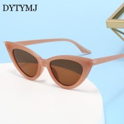DYTYMJ-Lunettes de soleil œil de chat pour femmes vintage marque de luxe petite monture 2022